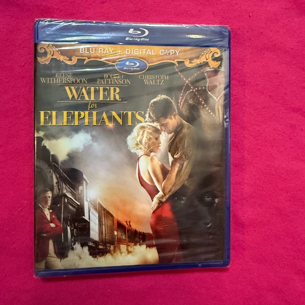 Water for Elephants Blu-ray Digital Copy Reese Witherspoon Robert Pattinson